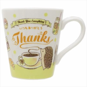 ◆Thanks まごころMUG/いつもありがとう (アニマルマグ）マグカップ おしゃれ コップ マグ 食器(438)