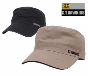 帽子 メンズ ワークキャップ ゴールキャップ G.T.HAWKINS ＧＴホーキンス コットンツイルド exas