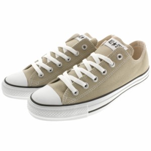 交換送料片道無料 コンバース スニーカー キャンバス オールスター カラーズ オックス CANVAS ALL STAR COLORS OX ベージュ 1CL129 定番