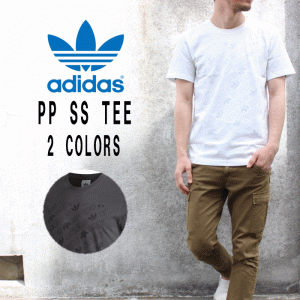 アディダス adidas Tシャツ PP SS TEE カーボン（CW5180）ホワイト（CW5181）