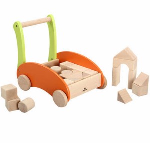 UKK 木製知育玩具 H0602 レインボーブロックスカー