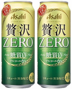  2ケース単位  一部地域送料無料      ヤマト指定 アサヒクリアアサヒ 贅沢ゼロ500ml缶