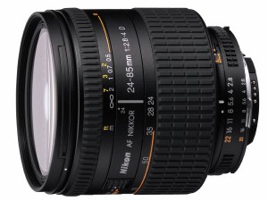 【中古　保証付 送料無料】Nikon 標準ズームレンズ Ai AF NIKKOR 24-85mm f/2.8-4D IF フルサイズ対応