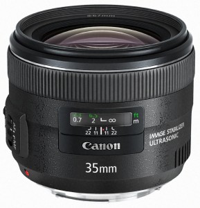 【中古　保証付 送料無料】Canon 単焦点レンズ EF35mm F2 IS USM　canon 単焦点レンズ/単焦点レンズ /一眼レフカメラ/初心者/送料無料