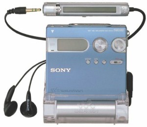 【中古】SONY MZ-N910 L MDウォークマン (ブルー)