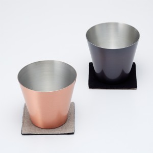 WDH 純銅製 カップ おしゃれ ロックグラス 日本製  / 焼酎グラス ウイスキーグラス デザートカップ 銅食器