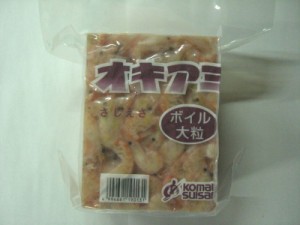 釣りエサ　【つり物語】 真空オキアミ ボイル大粒　４０カット [約700ｇ前後]　※冷凍商品