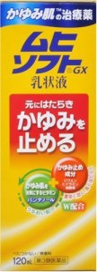 【第3類医薬品】かゆみ肌の治療薬 ムヒソフトGX乳状液 120mL(4987426002039)