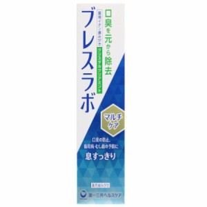 【医薬部外品】ブレスラボ マルチケア クリスタルクリアミント 90g【お取り寄せ】(4987107630841)