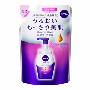 ニベア クリームケア弱酸性泡洗顔 つめかえ用130mL【メール便】(4901301395009)