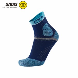 シダス SIDAS  ソックス トレイル・プロテクト ブルー×ターコイズ 3214162 靴下 メール便送料無料