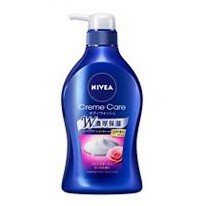 ニベア クリームケア ボディウォッシュ フレンチガーデンローズの香り ポンプ 480mL　本体