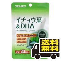 ☆メール便・送料無料☆ ＰＤ イチョウ葉＆ＤＨＡ 60粒　オリヒロ　代引き不可 送料無料 サプリメント