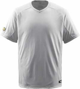 デサント ヤキュウソフト ジュニアV首Tシャツ 19FW シルバー Tシャツ(jdb202-slv)