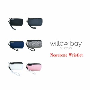 ウィローベイ Willow Bay Neoprene Wristlet ネオプレン リストレット バッグ ネオプレーン ビーチバッグ コンパクト 旅行 マザーズバッ