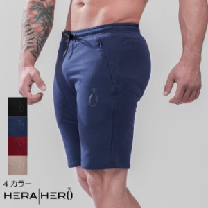 ヘラヒーロー HERA x HERO DLUXX SHORTS ショートパンツ ハーフパンツ ショーツ 短パン スエットパンツ メンズ ジムウェア スポーツウェ