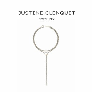 ジュスティーヌクランケ Justine Clenquet Saul necklace ソール ネックレス チョーカー パラジウム レディース [アクセサリー]