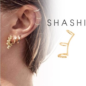 SHASHI シャシ ピアス Mercy Ear Cuff ゴールド アクサセリー ピアス 誕生日 プレゼント ギフト 贈り物 お祝い パーティー 結婚式 二次会