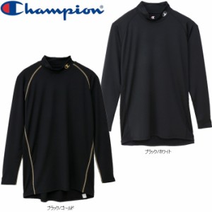チャンピオン CM4HP261 モックネックロングスリーブTシャツ CHAMPION