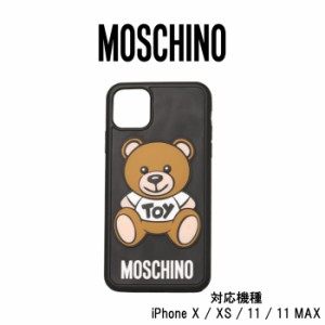 Moschino モスキーノ iPhone ケース COVER IPHONE 11 PRO / 11 PRO MAX / X / XS  MOSCHINO COUTURE TEDDY TOY BLACK ブラック アイフォン｜au PAY マーケット