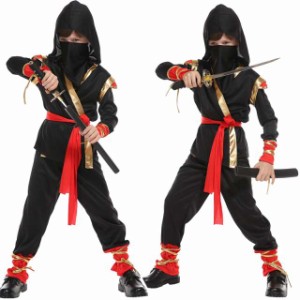 子供ハロウィン衣装子供 男の子 女の子 スパイ しのび 戦闘服 忍者に変身 ハロウィン 衣装 キッズ ハロウィン衣装 幼稚園ハロウィン衣装