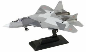 ピットロード 1144 SNMシリーズ ロシア空軍 戦闘機 Su-57 塗装済み完成品 SNM15