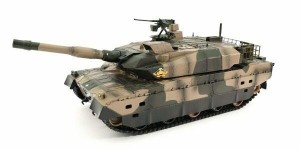 キョウショウ エッグ RC BB弾バトルタンク ウェザリング仕様 陸上自衛隊10式戦車TW006