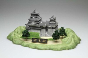 フジミ模型 1700 名城シリーズNo.1 熊本城 城-1