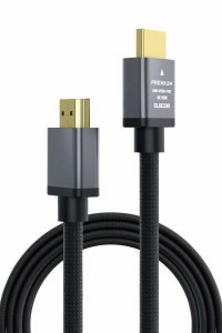 エレコム HDMI ケーブル ム Ver2.0 曲げに強い ナイロンメッシュ 3ｍ 4K・2K アルミコネクタ 18Gbps ARC テレビ・パソコン・ゲ