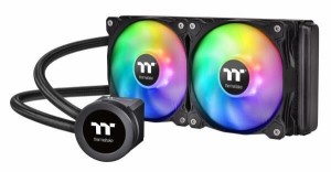 Thermaltake Floe Ultra 240 RGB 簡易水冷CPUクーラー CL-W349-PL12SW-A FN1834