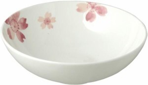 リビング ボーンチャイナ 桜 とんすい 6個セット 透光性 陶磁器