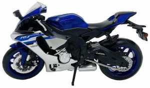 童友社DOYUSHA ダイキャストモーターサイクル 112 ヤマハ YAMAHA YZF-R1 青 完成品