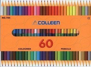 コーリン鉛筆(COLLEEN PENCIL) 785丸 30本60色紙箱入り色鉛筆 785-30/60