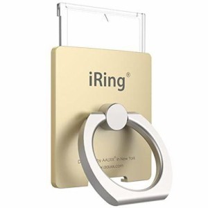 AAUXX IRING LINK2 アイリング リンク2 ワイヤレス充電 落下防止 スマートフォン タブレット (GOLD)