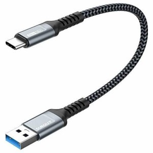 SUNGUY USB 3.0 TYPE C ケーブル 0.3M 5GBPS高速データ転送 QC3.0/2.0対応 急速充電 USB-A TO USB-C 30CM 短い ANDROID AUTO対応 USB3.1 