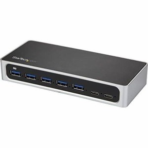 STARTECH.COM 7ポートUSB-Cハブ/急速充電ポート搭載/5X USB-A & 2X USB-C (USB 3.0 SUPERSPEED 5GBPS)/セルフパワー対応 (ACアダプタ付属