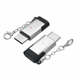 ARKTEK ライトニング タイプC 変換アダプター 2個セット ライトニングから USB-C 変換 LIGHTNING (メス) TYPE-C (オス) 変換コネクタ IPH