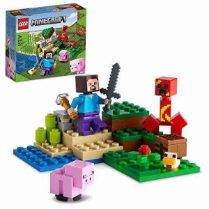 レゴLEGO マインクラフト クリーパーとの対決 21177 おもちゃ ブロック プレゼント テレビゲーム 男の子 女の子 7歳以上