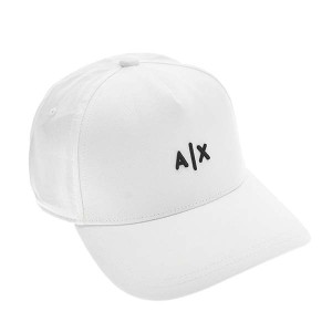 アルマーニエクスチェンジ A/X 帽子 954112 CC571 54510 キャップ ベースボールキャップ ホワイト キャップ 帽子 男女兼用 20代 30代 プ