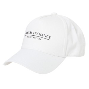 アルマーニエクスチェンジ ARMANI EXCHANGE キャップ 954202 CC150 00010 帽子 ベースボールキャップ ホワイトキャップ 帽子 男女兼用 20