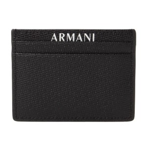 アルマーニエクスチェンジ ARMANI EXCHANGE カードケース 薄型 958053 1A807 00020 名刺入れ ブラックカードケース スリム メンズ ブラン
