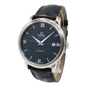 OMEGA オメガ 腕時計 デ・ヴィル プレステージ オービス クロノメーター 424.13.40.20.03.003 メンズ ウォッチ 海外正規品 ブルー 腕時計