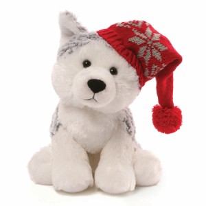 ガンド GUND フラァーリィ ハスキー M 4053910 クリスマス 帽子 犬 いぬ ドッグ ぬいぐるみ 人形 キッズ ベビー 新品