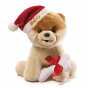 ガンド GUND Boo クリスマス 4058947 サンタクロース ポメラニアン 帽子 ぬいぐるみ 犬 グッズ いぬ 人形 キッズ ベビー 新品