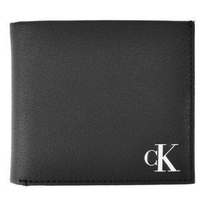 カルバンクライン Calvin Klein(CK) 財布 二つ折り財布 折りたたみ財布 小銭入れ付き K50K509866 BDS レディース メンズ ブラック レザー