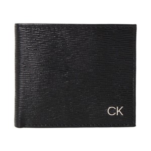カルバンクライン Calvin Klein(CK) 財布 二つ折り財布 折りたたみ財布 31CK130008 001 BLACK ブラック 財布 使いやすい ブランド 本革 
