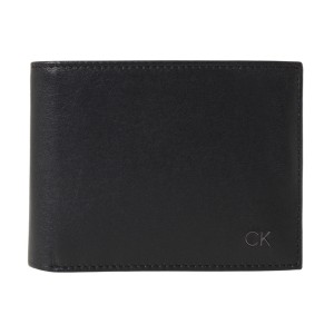 カルバンクライン Calvin Klein(CK) 財布 二つ折り財布 折りたたみ財布 K50K510078 BAX Black ブラック 財布 使いやすい ブランド 本革 
