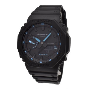 カシオ CASIO 腕時計 G-SHOCK Gショック GA-2100-1A2 ANALOG-DIGITAL 2100 SERIES アナデジ メンズ ウォッチ ブラック 海外正規品腕時計 