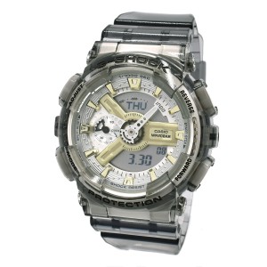 カシオ CASIO 腕時計 G-SHOCK Gショック GMA-S110GS-8A アナデジ メンズ レディース ゴールド+シルバー+グレースケルトン 海外正規品腕時