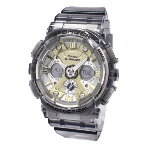 カシオ CASIO 腕時計 G-SHOCK Gショック GMA-S120GS-8A アナデジ時計 メンズ レディース グレースケルトン+シルバー+ゴールド 海外正規品